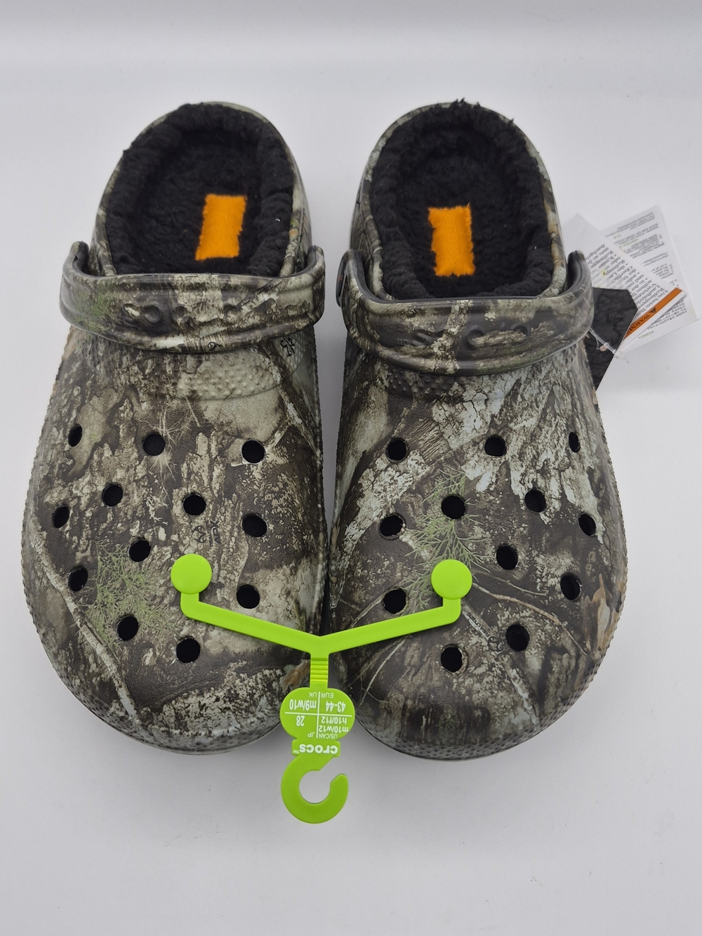 Realtree Apx Lined CLS Men's Camouflage Crocs / Men's 10 / Women's 12